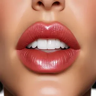 glossy lips png