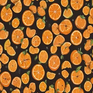 cute orange wallpaper