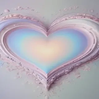 pastel heart wallpaper