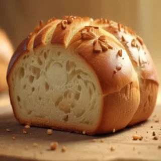 bread in cartoon