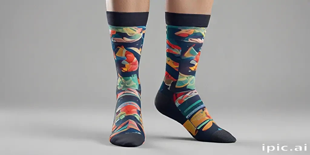 sock mockup