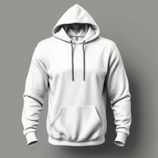 white hoodie mockup