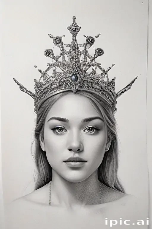 crown drawing