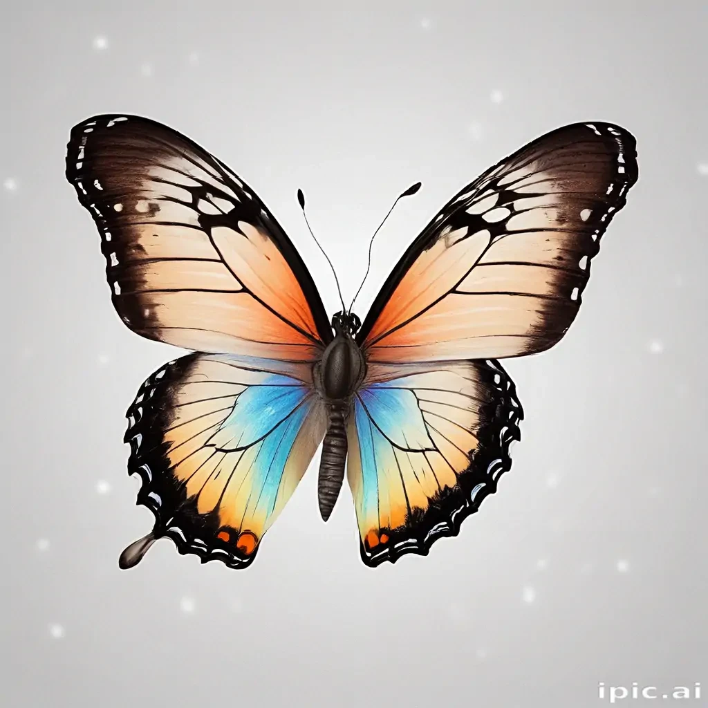 transparent background butterfly clipart