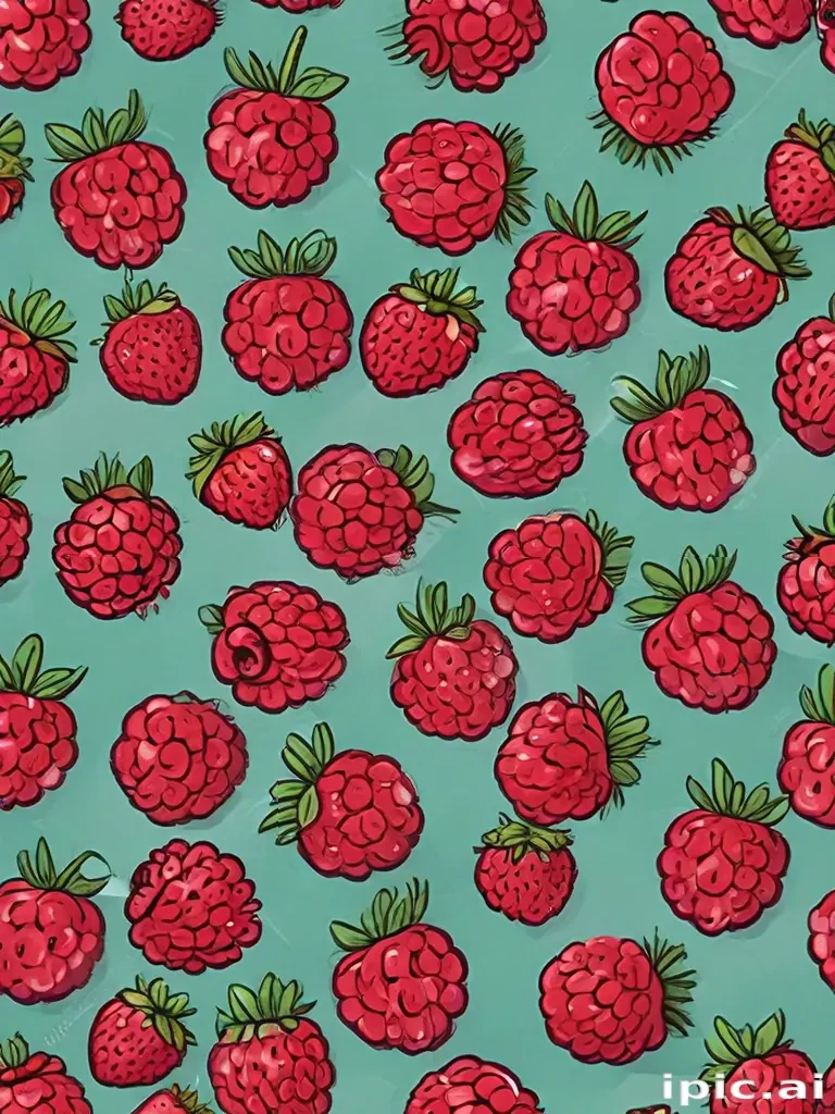 raspberry cartoon