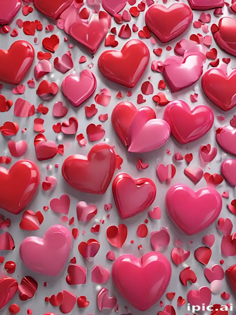 wallpaper 3d heart