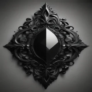 black and white png