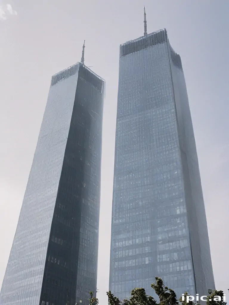 twin towers transparent