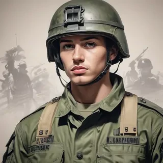 army drawing