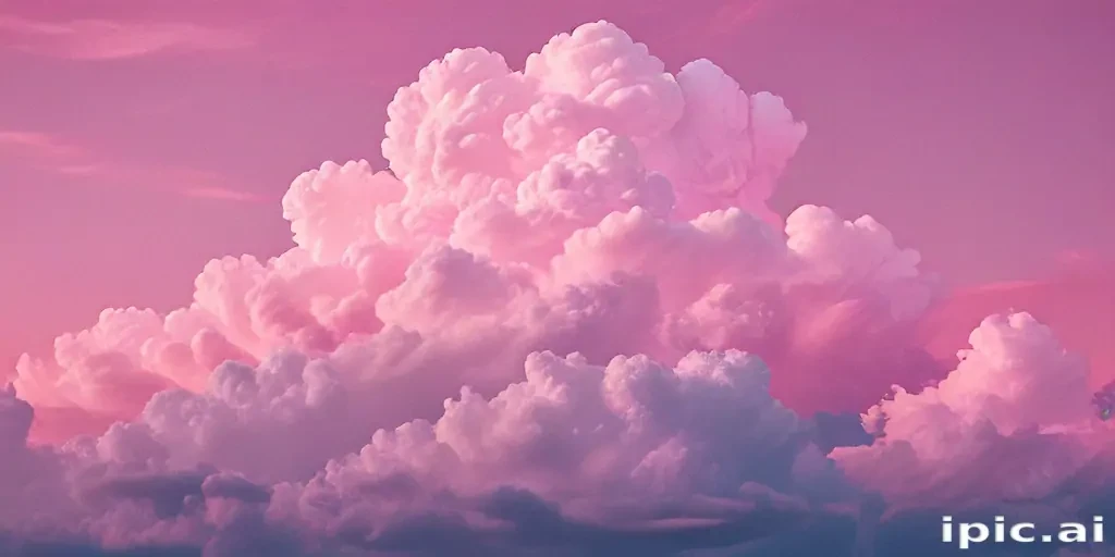 pink cloud wallpaper