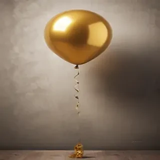golden balloon