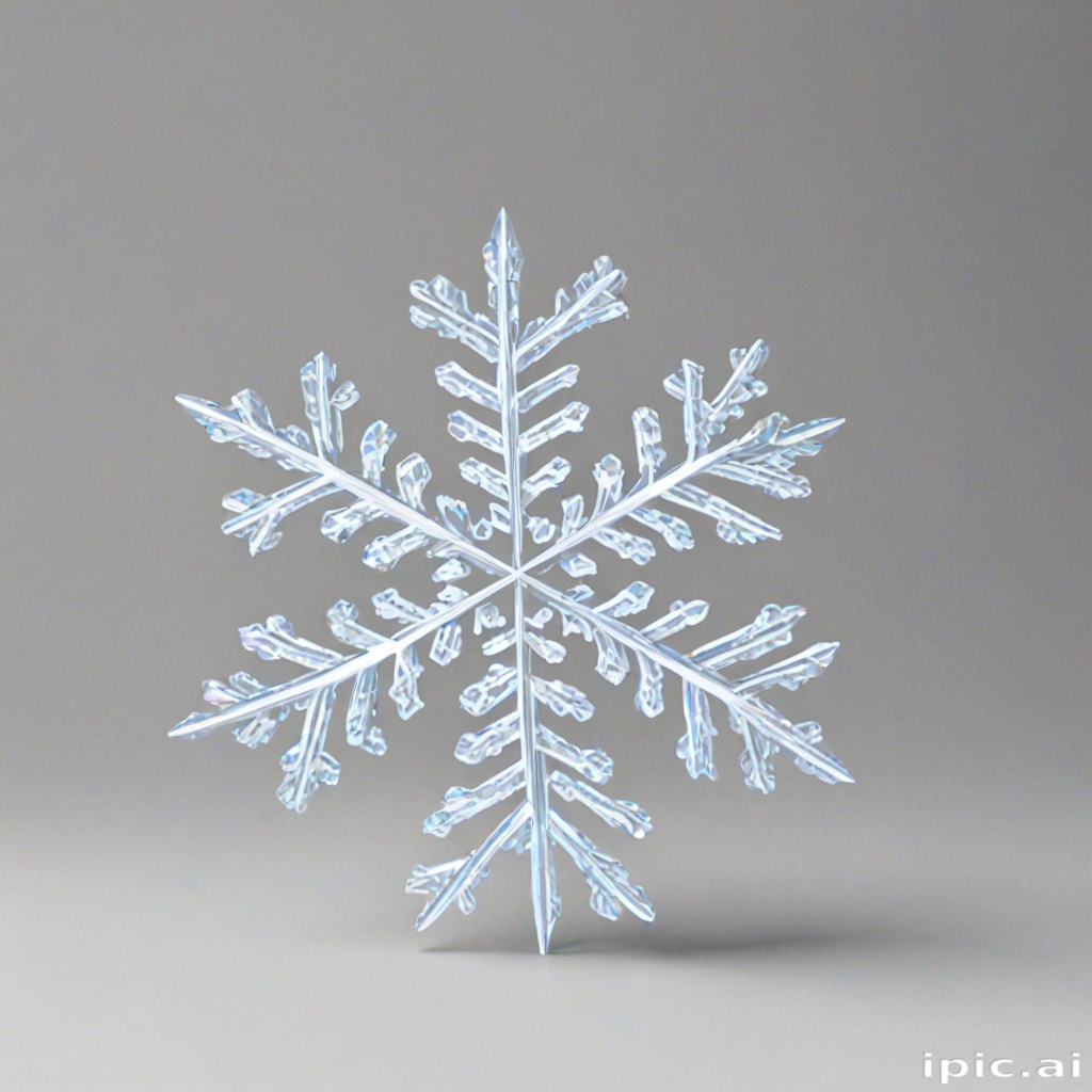 transparent background snowflake clipart