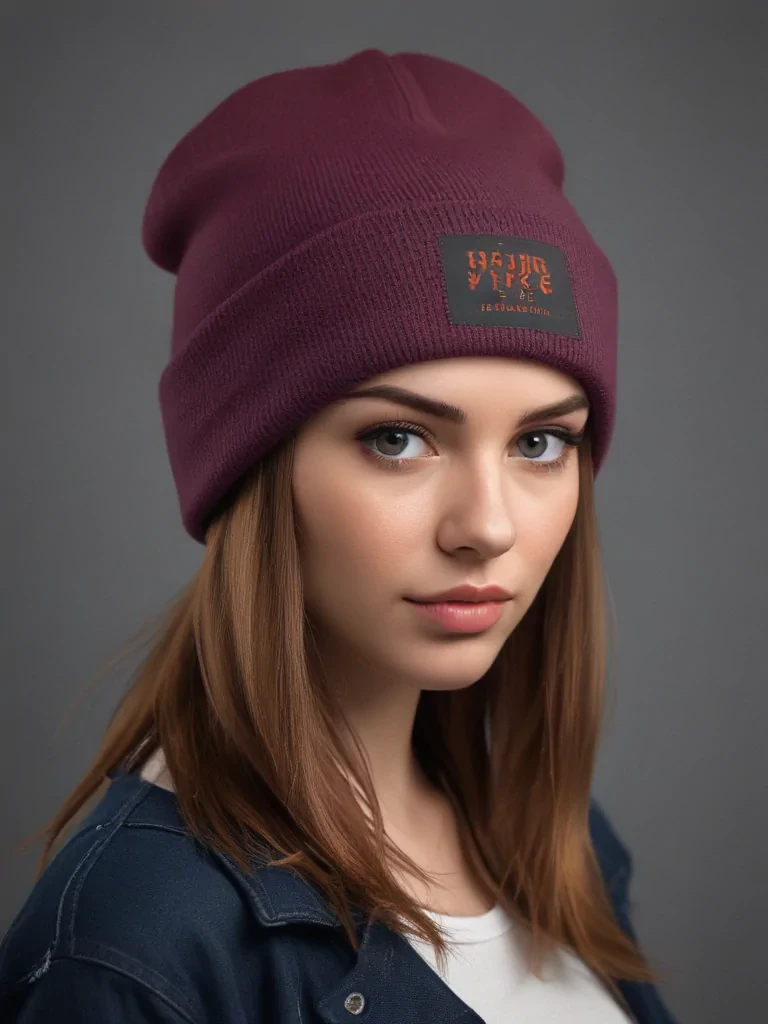 beanie mockup free
