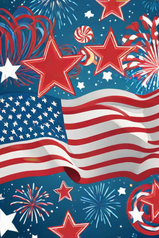 cute 4th of july backgrounds