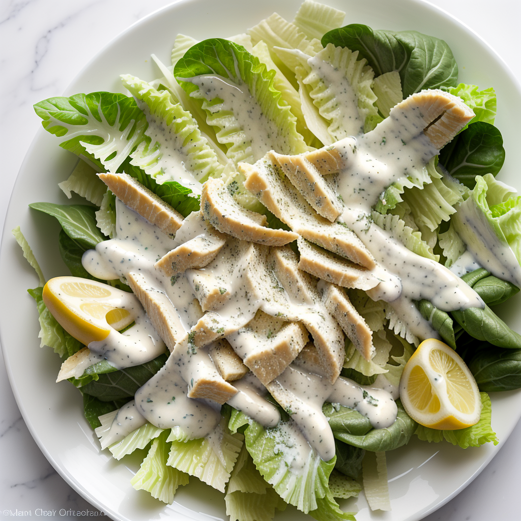 caesar salad dressing recipe no anchovies