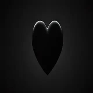 black heart pic