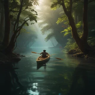 canoeing png