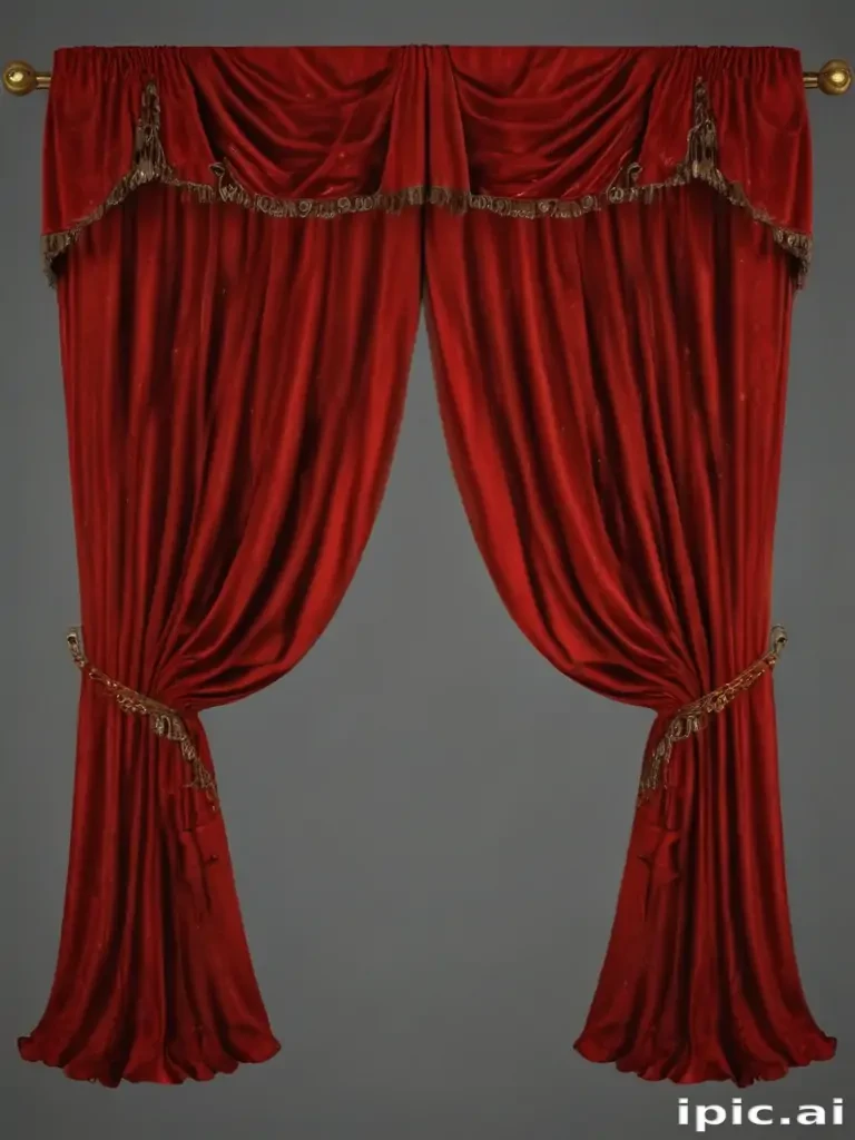 red curtain png