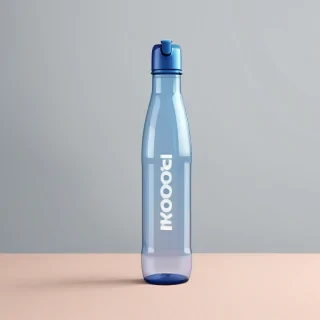 water bottle mockup