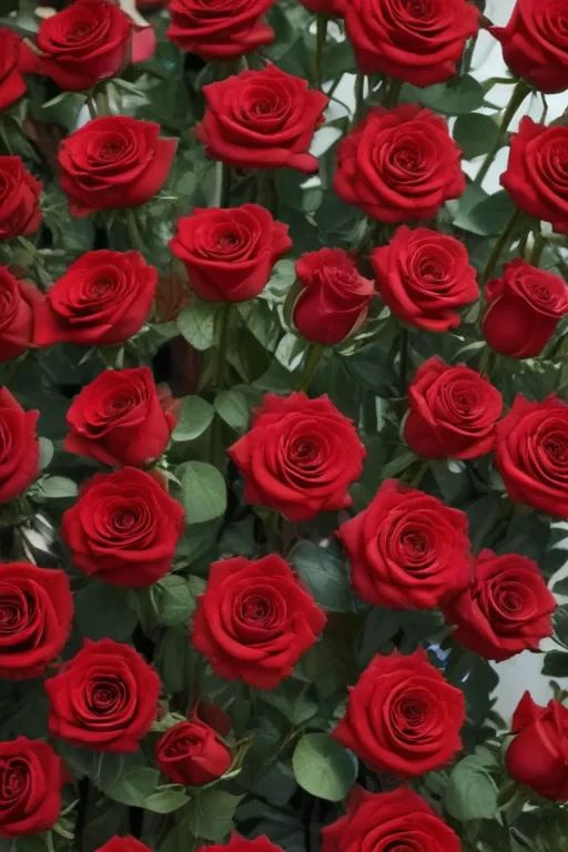 red roses aesthetic
