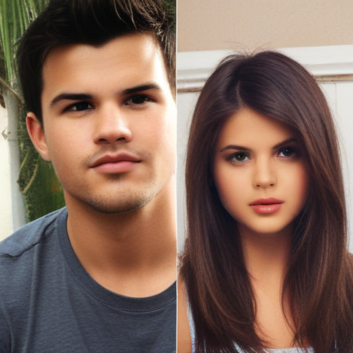 taylor lautner selena gomez