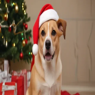 dog christmas photos