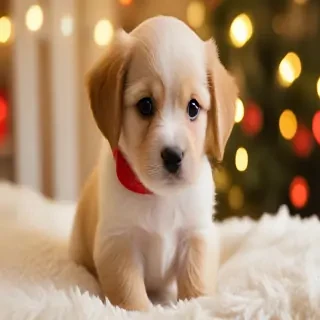 christmas puppy desktop backgrounds