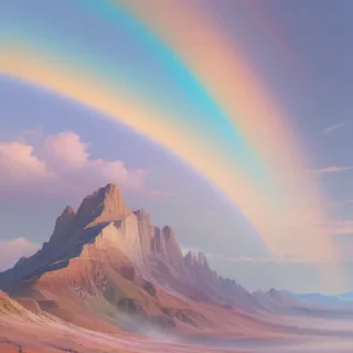 pastel rainbow bg