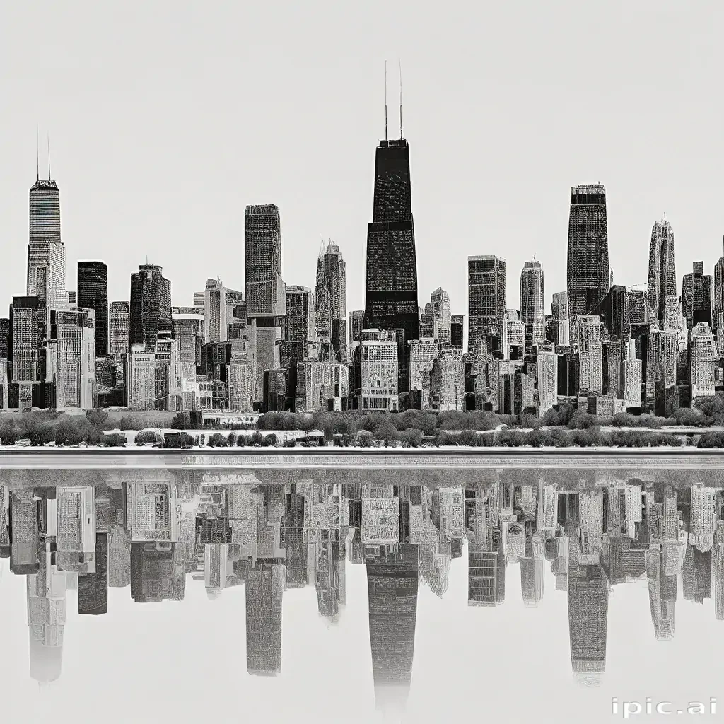chicago skyline png