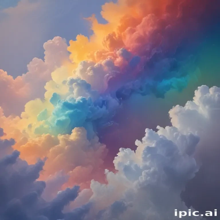 rainbow pastel