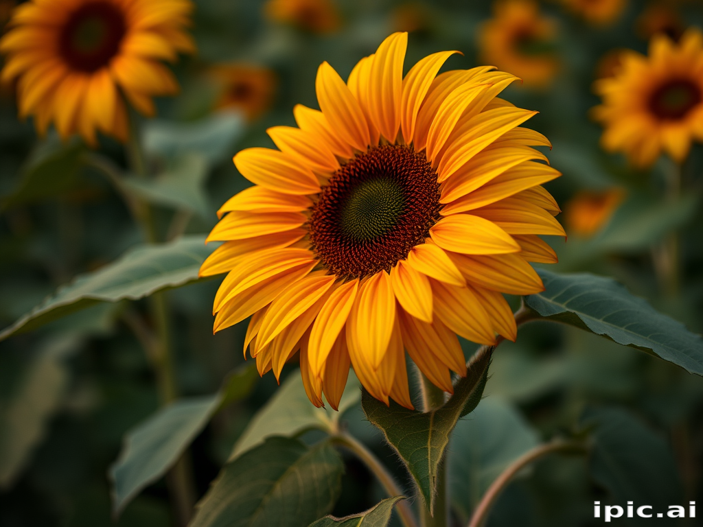 aesthetic sunflower