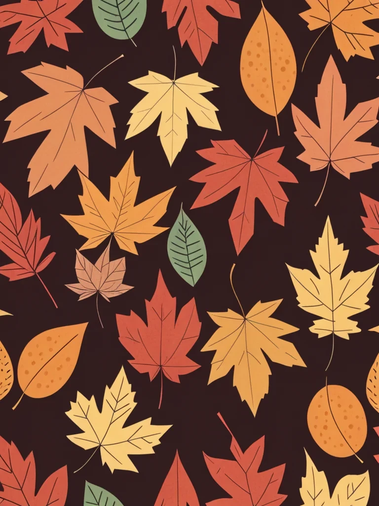 autumn leaves wallpaper iphone