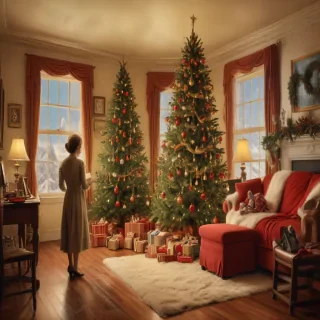 vintage christmas images to print