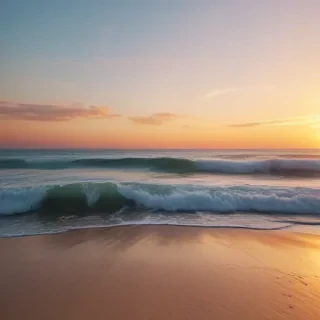 aesthetic beach background