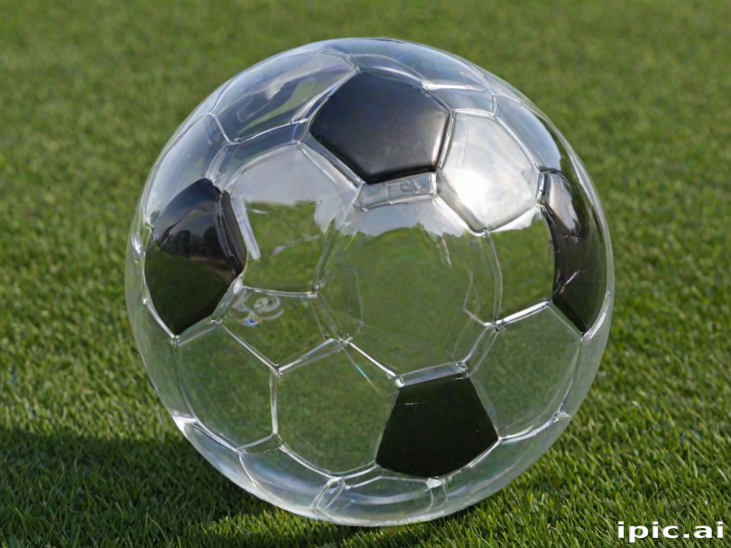 transparent soccer ball