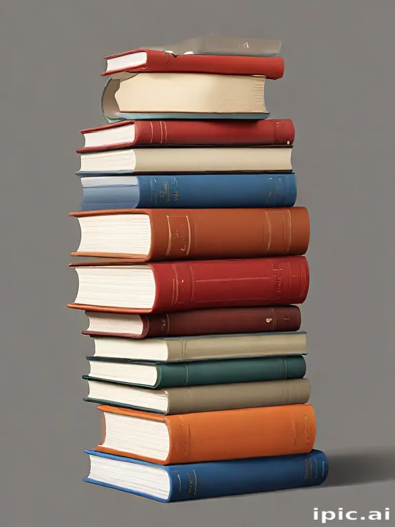 stack of books clipart