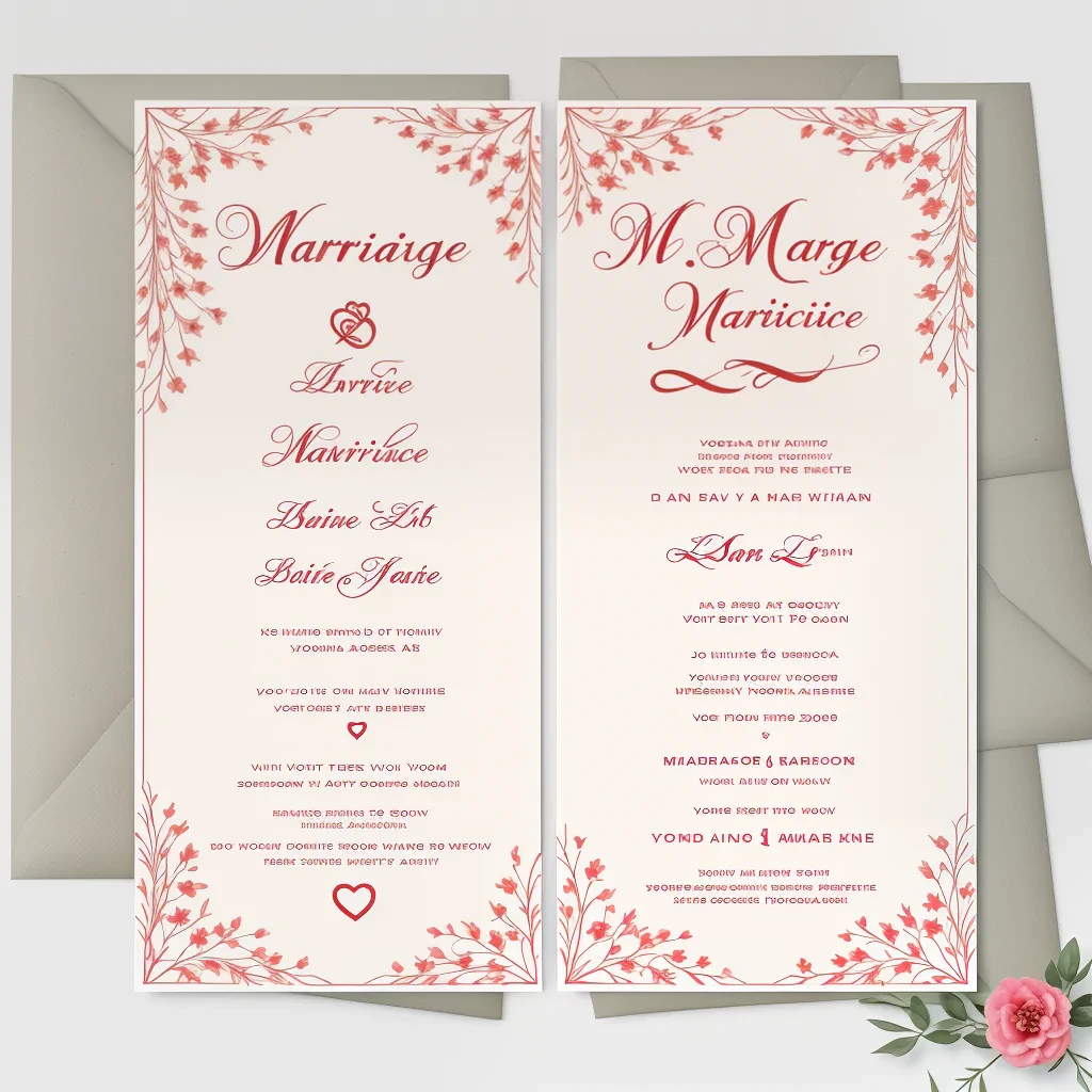 marriage invitation background