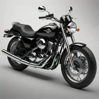 motorcycle clipart black and white