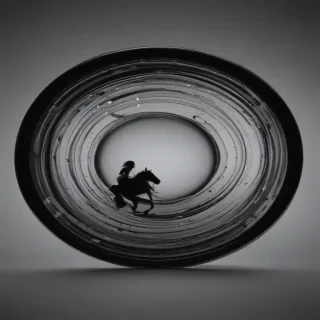 black circle transparent