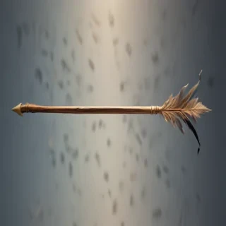 drawn arrow
