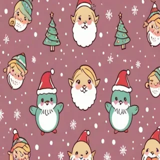 cute christmas wallpaper aesthetic