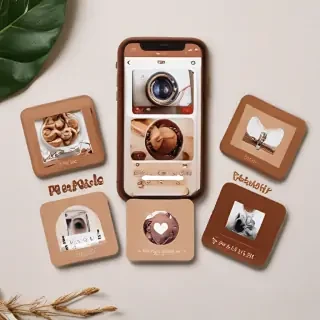 instagram highlight covers brown