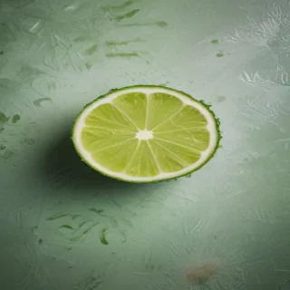 lime green background