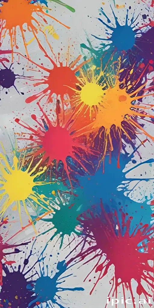 paint splatter transparent