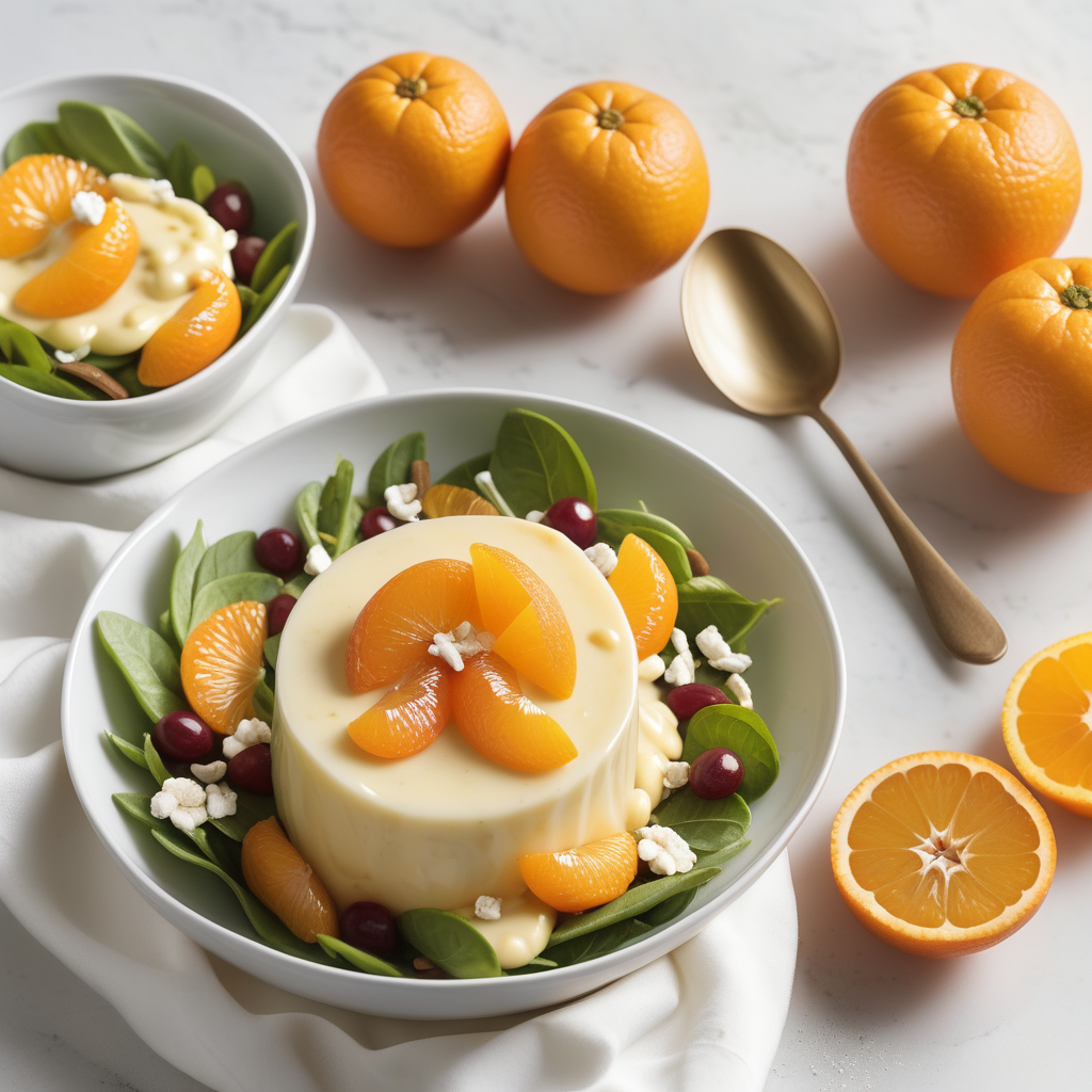 mandarin orange salad with instant vanilla pudding