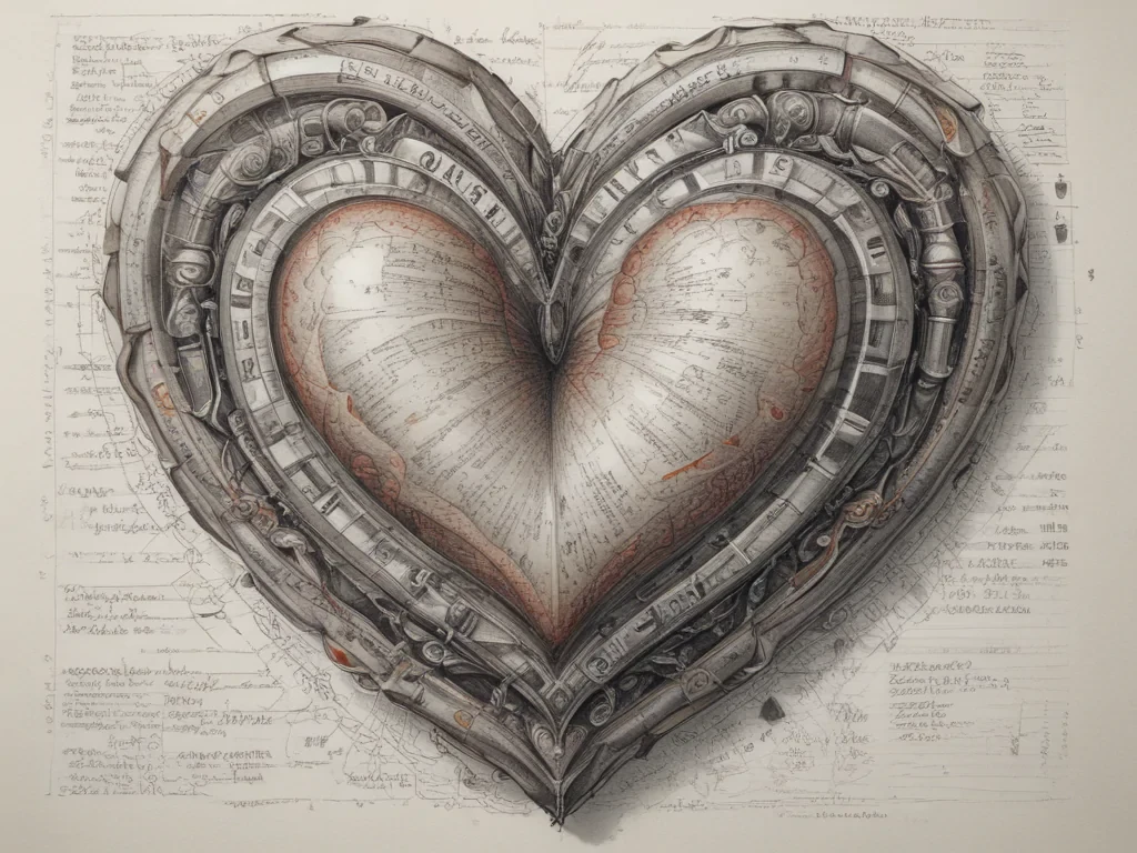 hand drawn heart