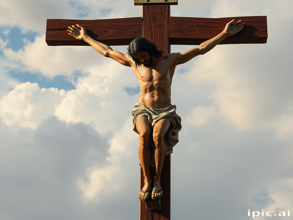 pic of jesus christ on cross