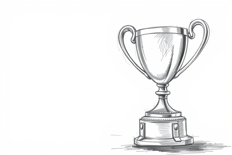 trophy drawing