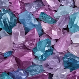 crystals background
