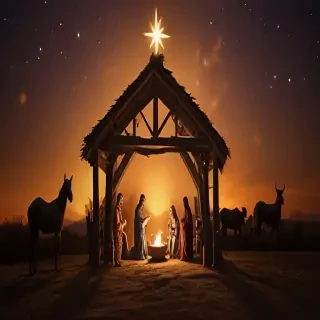 free nativity scene background images